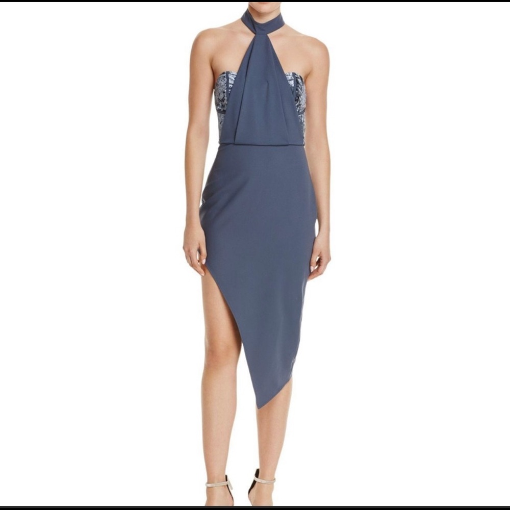 NWT Stylestalker Bailey Draped Dress size L
